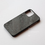【iPhone12/12Pro/OUTLET】黒桜 - 和風 立体型 iPhoneケース / T003000K【Three-dimensional】