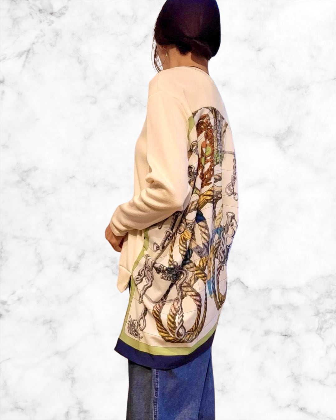 バックスカーフリブニットソー ラリアムー 2611591