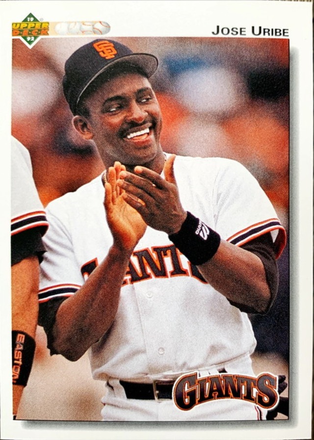 MLBカード 92UPPERDECK Jose Uribe #270 GIANTS