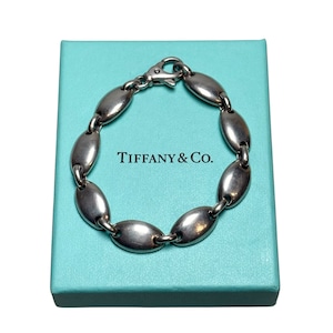 vintage TIFFANY silver “Pebble” link bracelet