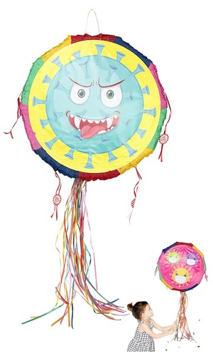 【人気】Bg3 ピニャータ ハロウィン パーティグッズ くす玉 誕生日 お菓子 お祝い 装飾 イベント人気 (グリーン)
