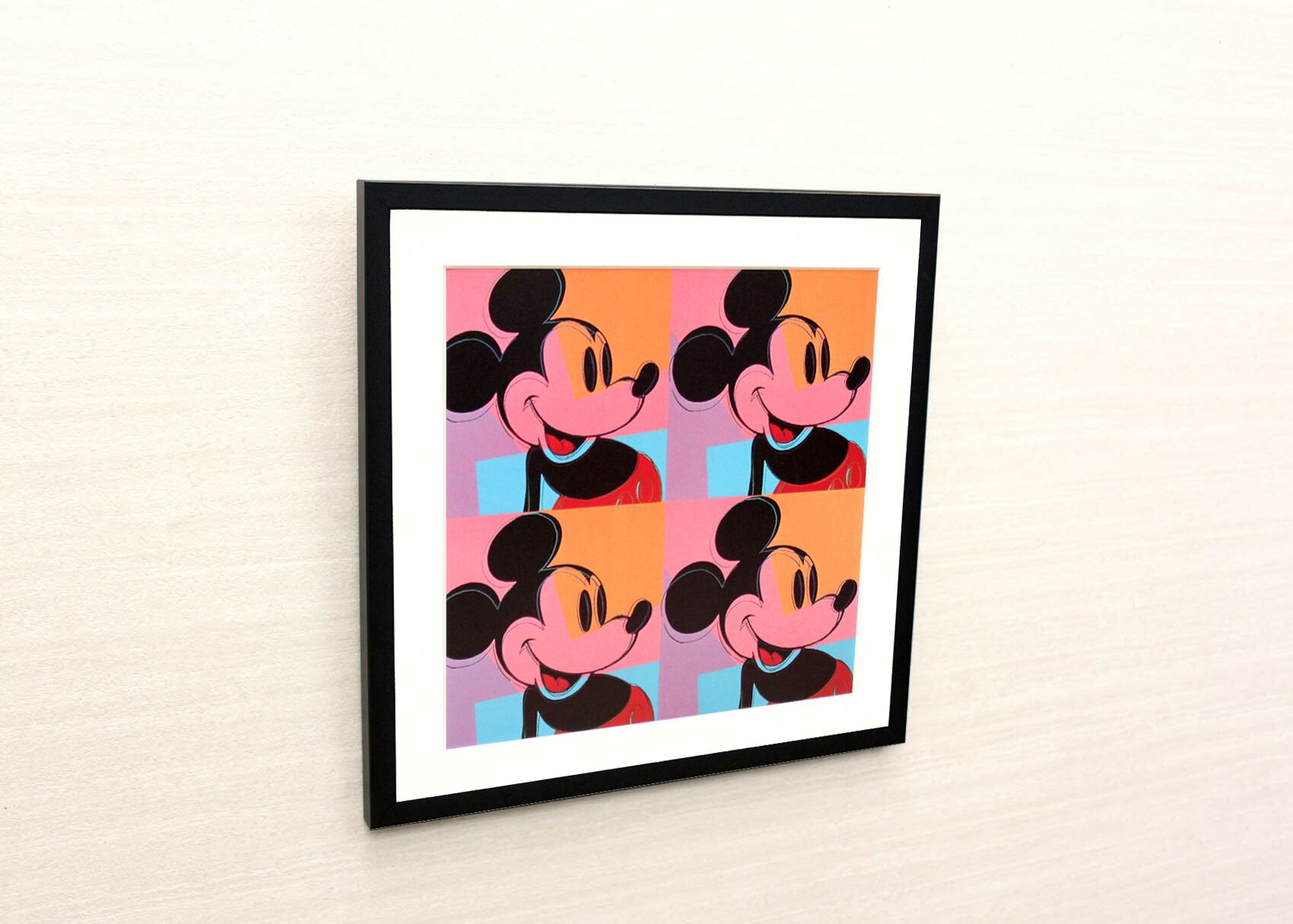 最高の アンディ ウォーホル ミッキーマウス絵画 絵画 タペストリ Floridaairtours Com