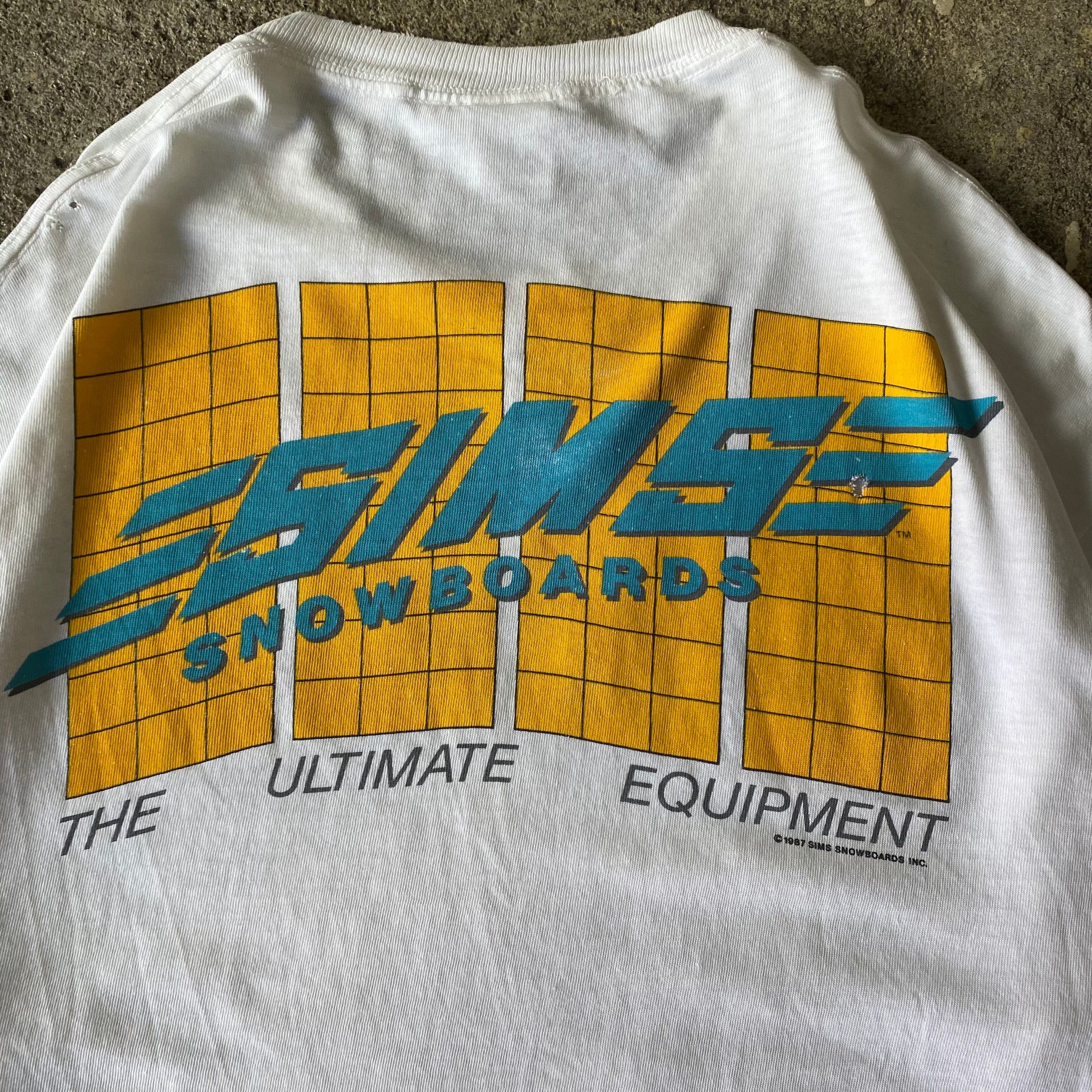 80s Sims snowboards T-shirt | What'z up