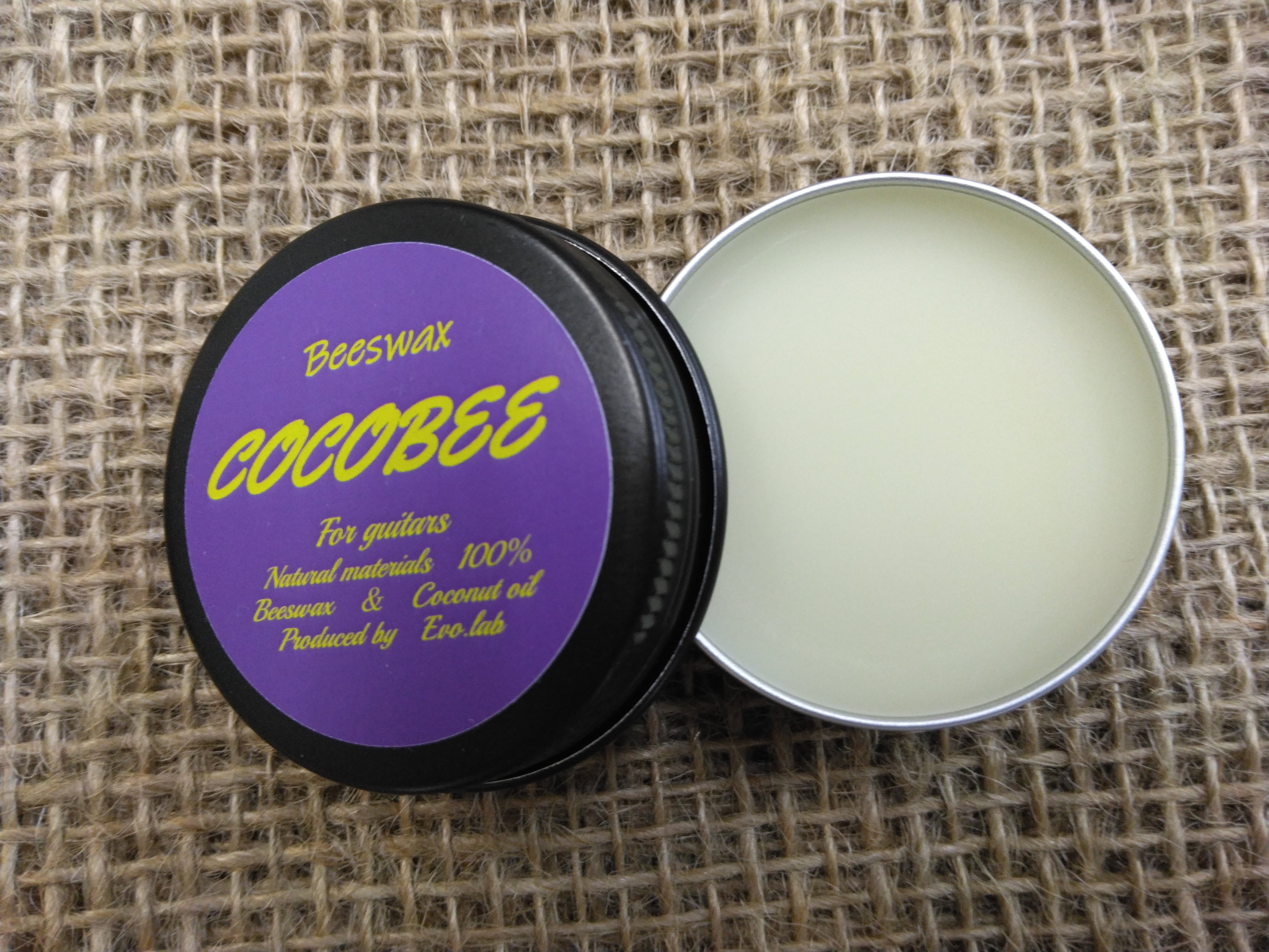 ギター用蜜蝋ワックス COCOBEE 15g | E.V.O Lab COCOBEE shop