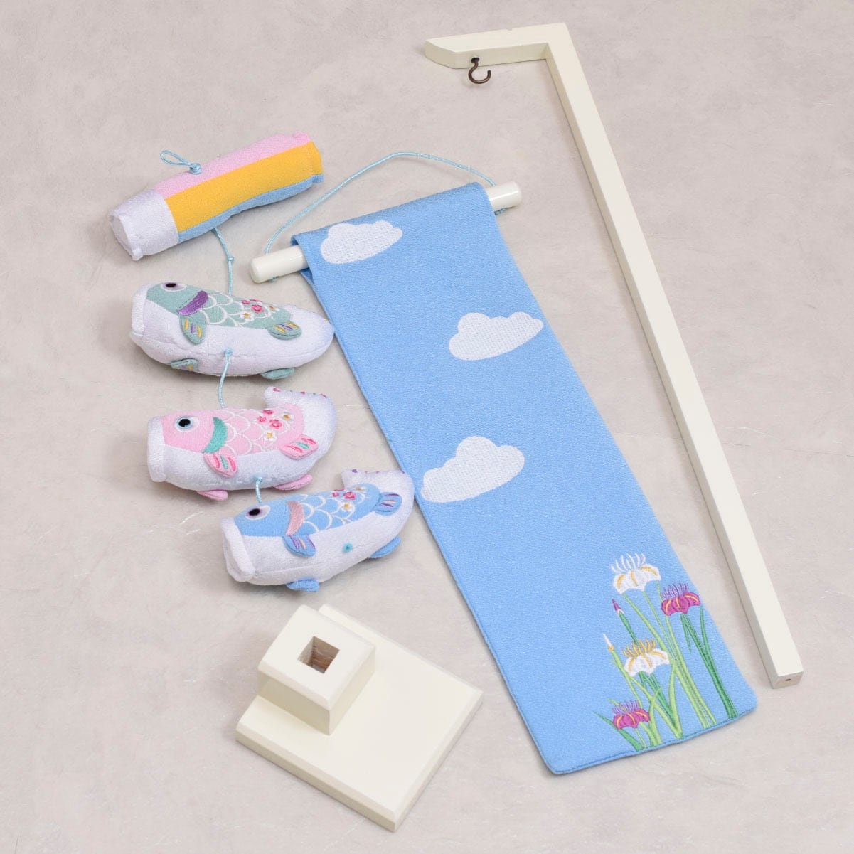 鯉のつるし飾り【SORA】コンパクト｜おしゃれ｜モダン｜今どき