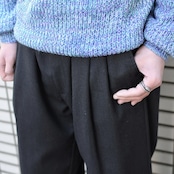 PRONTO UOMO 2 tuck slacks black