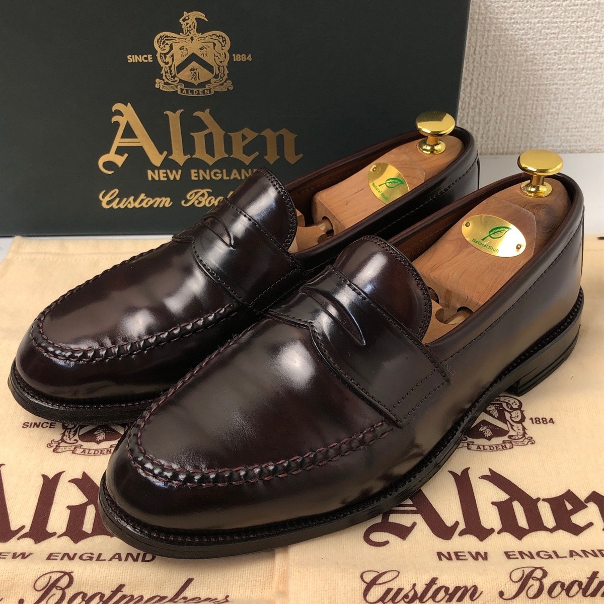 Alden オールデン 7140 ローファー 7.5D（Alden 7140 8.5D ペニー 