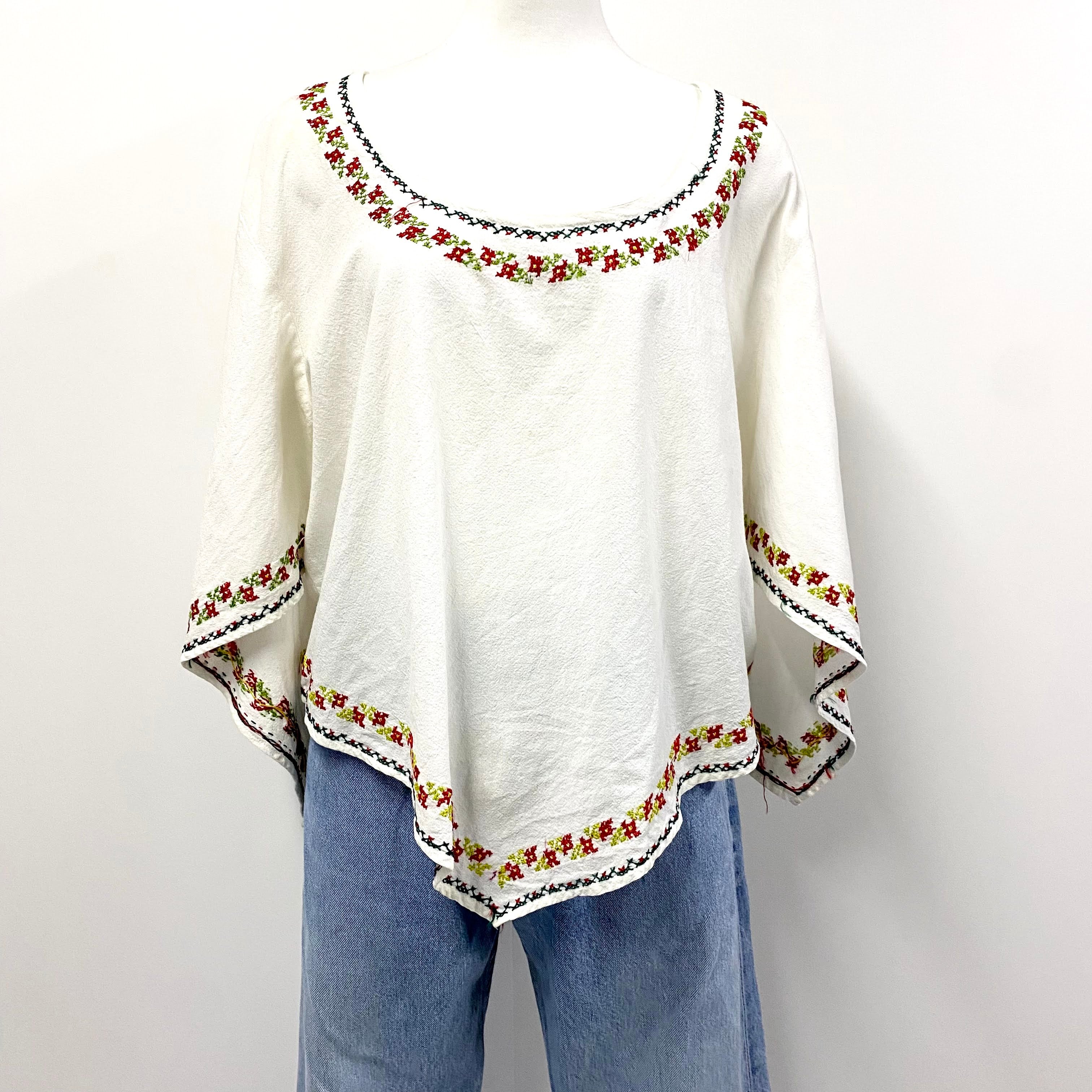 HAI CHAMPIONSHIP 古着屋　飾り　昭和レトロ d50A レディース 古着 90s April Cornell 花 ボタニカル チェーン