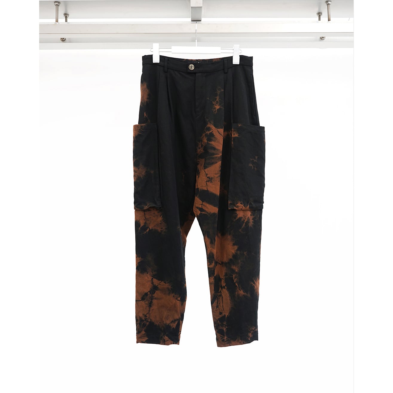 kujaku] (クジャク) P-964 Bleached Box-Pocket Tapered Pants