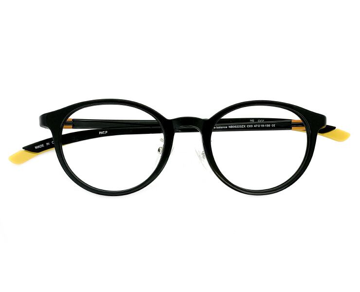 日本割 新品 ニューバランス メガネ nb06223zx 3 c03 new balance 眼鏡