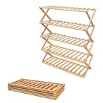 コストコ再販商品 7Life 折り畳みシューラック 5段70cm zakka-045_n5a-70
