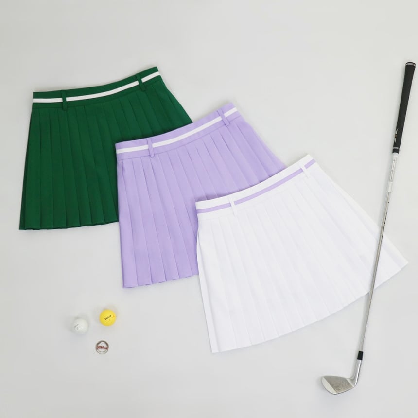 ウエストラインポイントプリーツスカート | Festa Golf