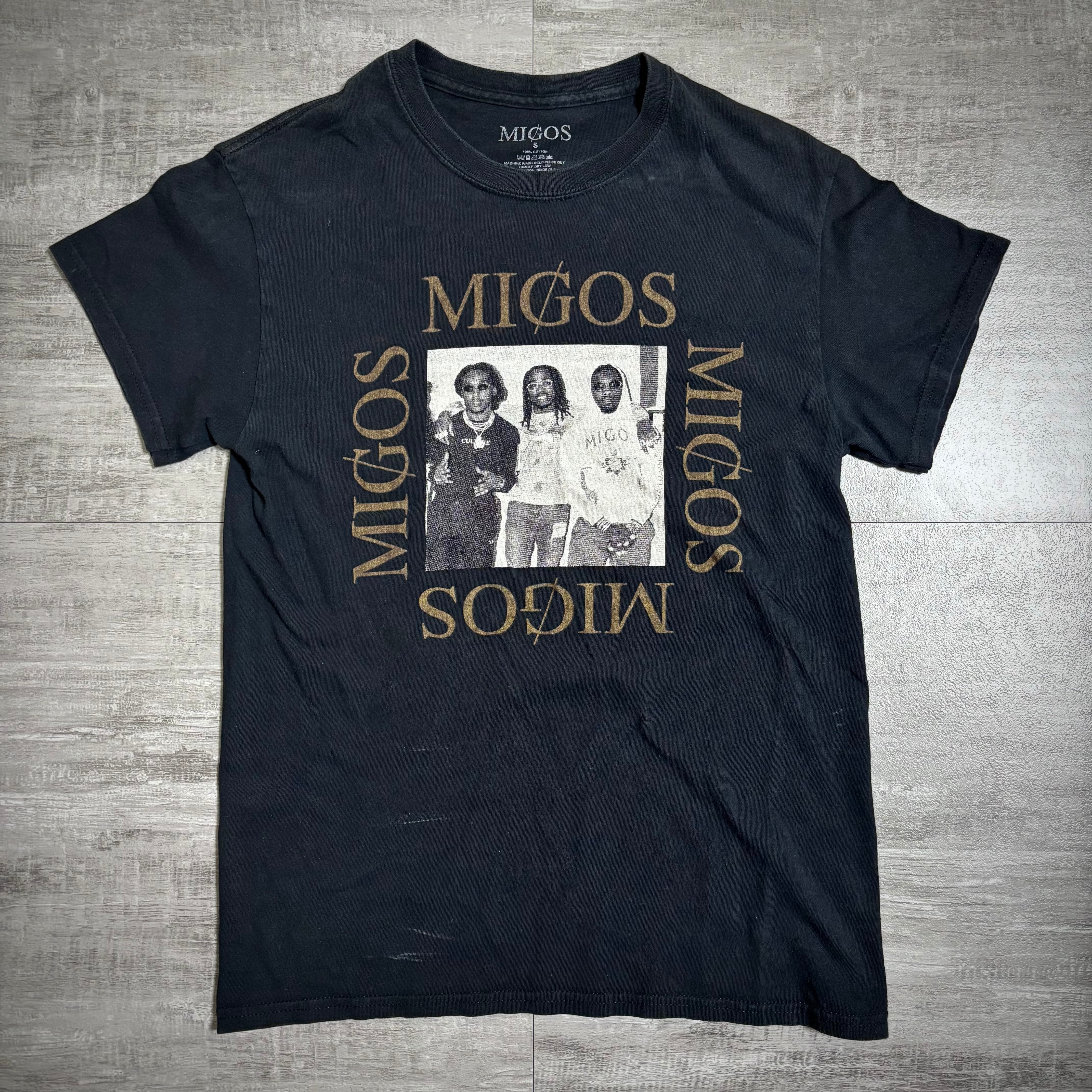 00s STUSSY/Kids photo Tee/M/Mexico製/キッズフォトT/Tシャツ