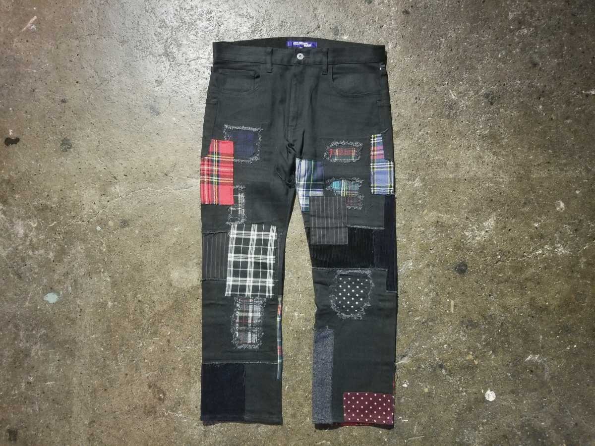 JUNYA WATANABE MAN/ジュンヤワタナベマン 2014AW パッチワークデニム 