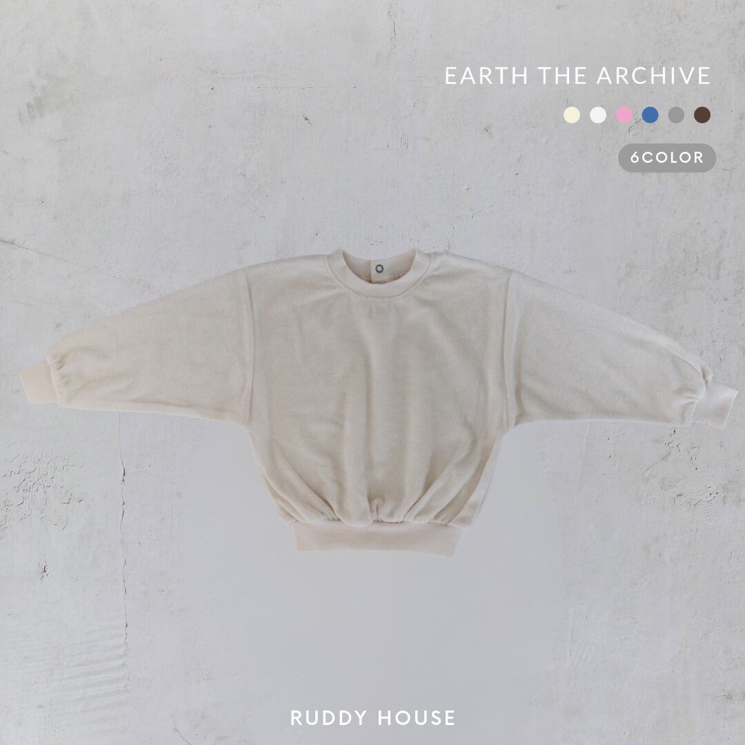 【予約販売|送料無料】EARTH THE ARCHIVE / Volume sweatshirts