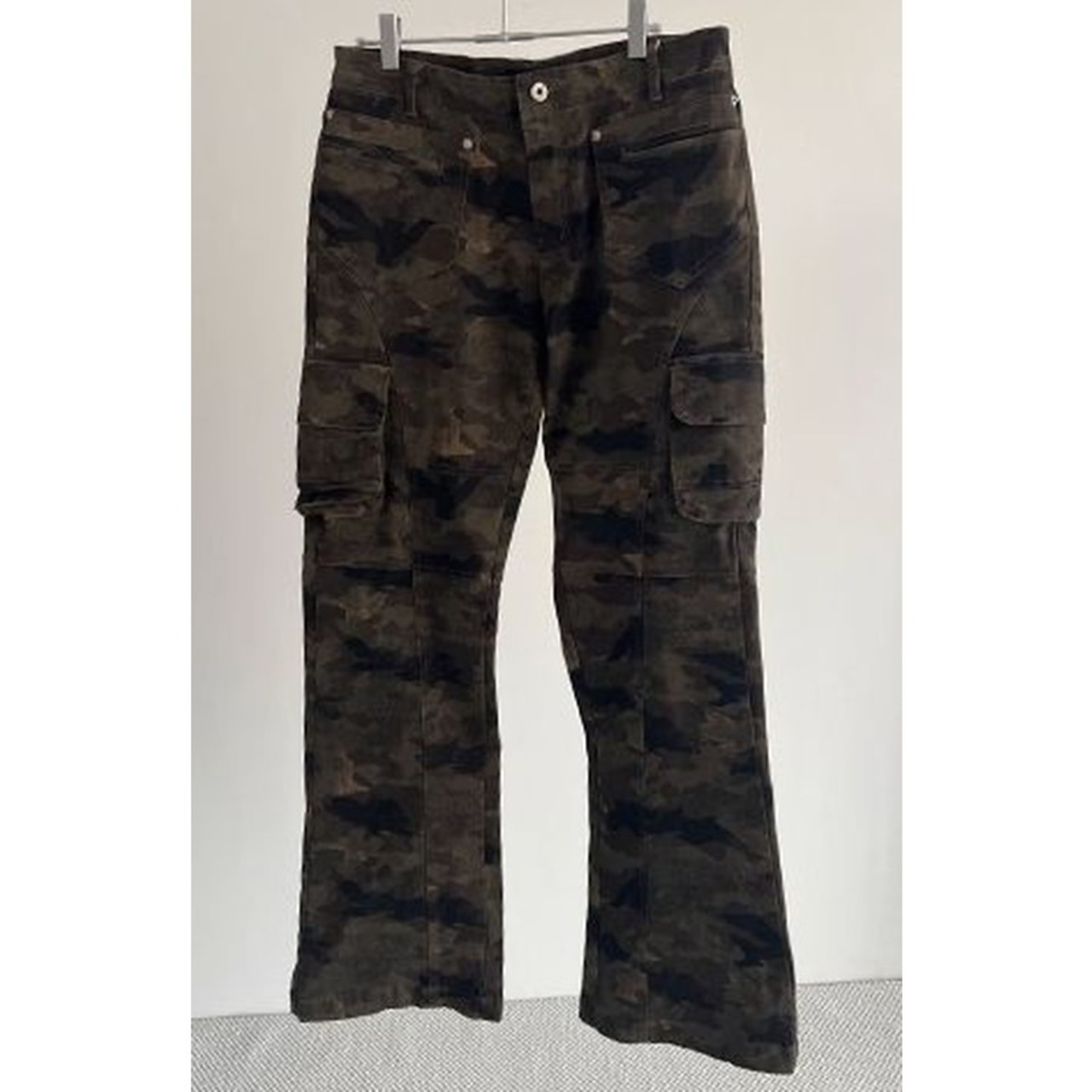 Camouflage Military Wide Cargo Pants ◇H0878