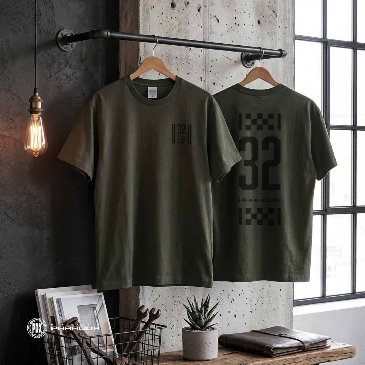 PDXオリジナル】NO MINI NO LIFE Tシャツ Sサイズ | ミニガレージ