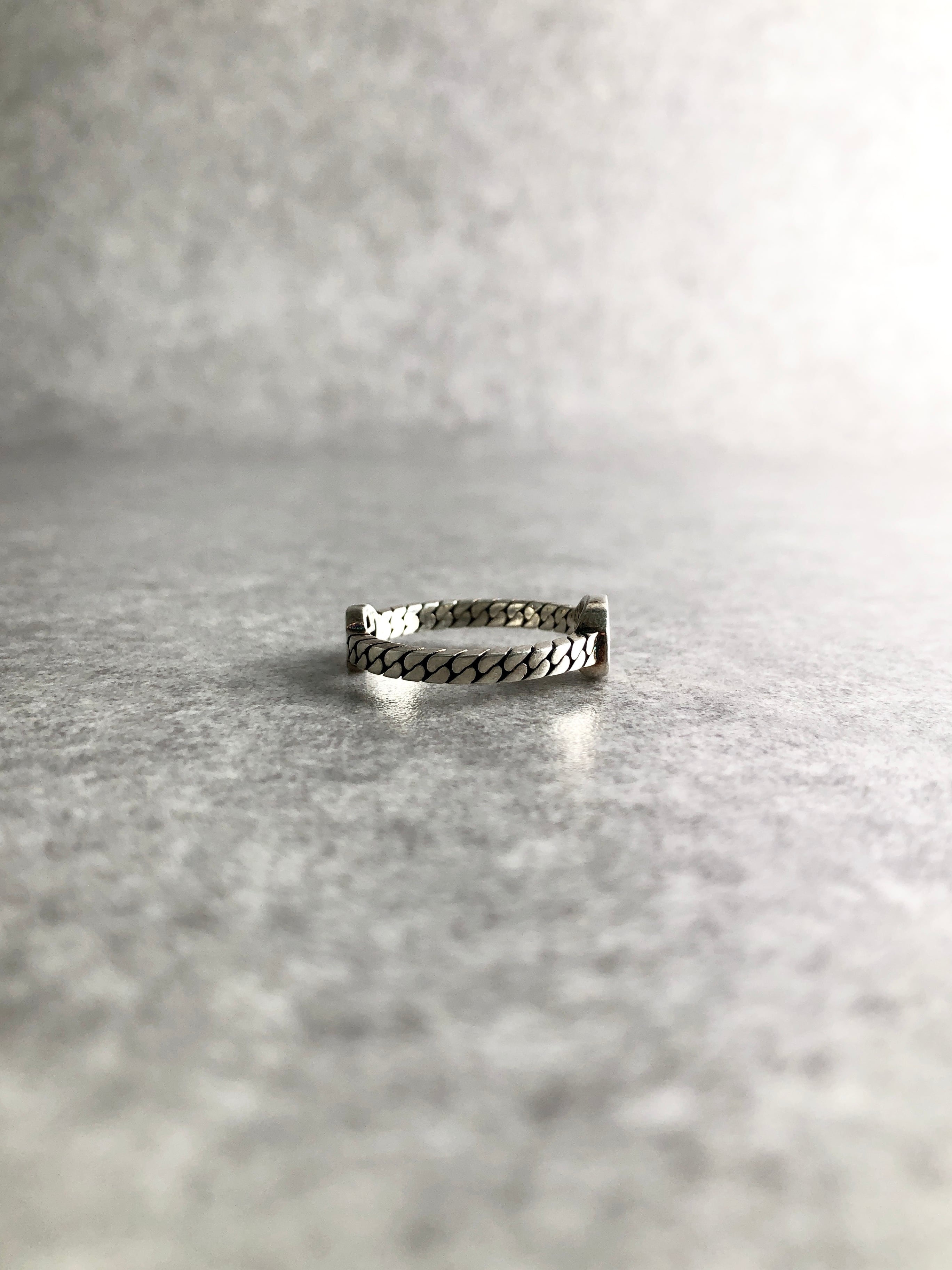 GUCCI グッチ インターロッキング SILVER925 リング シルバー