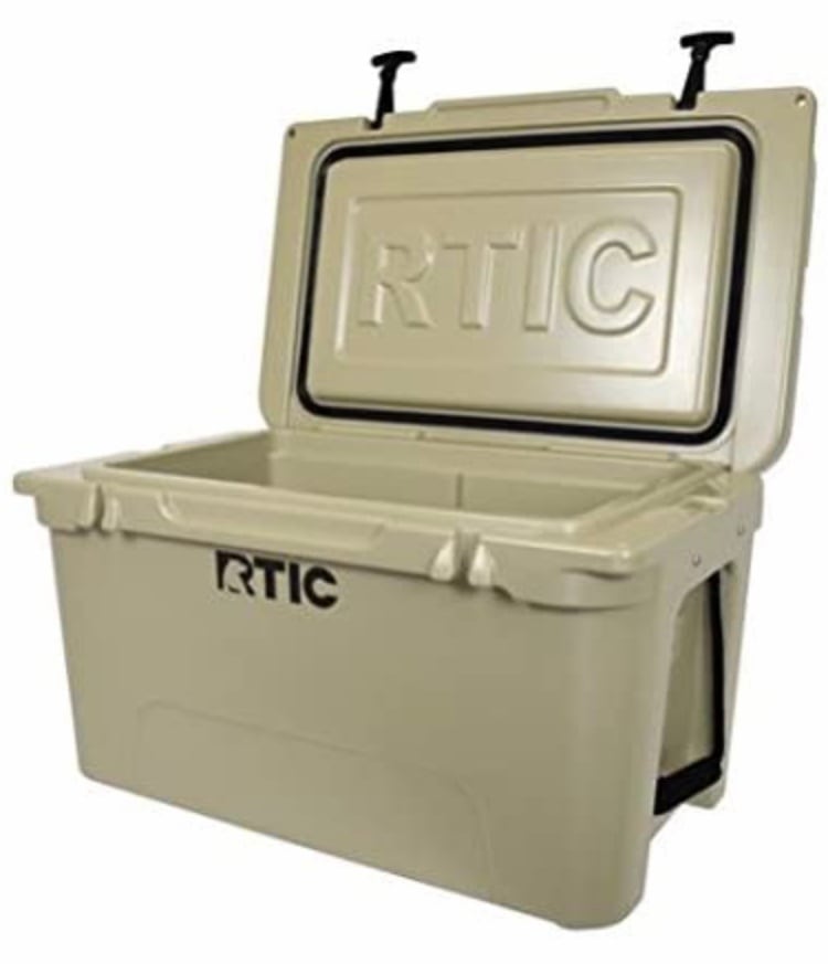 RTIC 45QT 新品 未使用 タン ロトモールドクーラーボックス