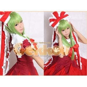 DK2492 東方Project　鍵山雛 風　衣装+ウィッグ コスプレ衣装 完全オーダメイドも対応可能 東方 鍵山雛 コスプレ衣装 ウィッグ