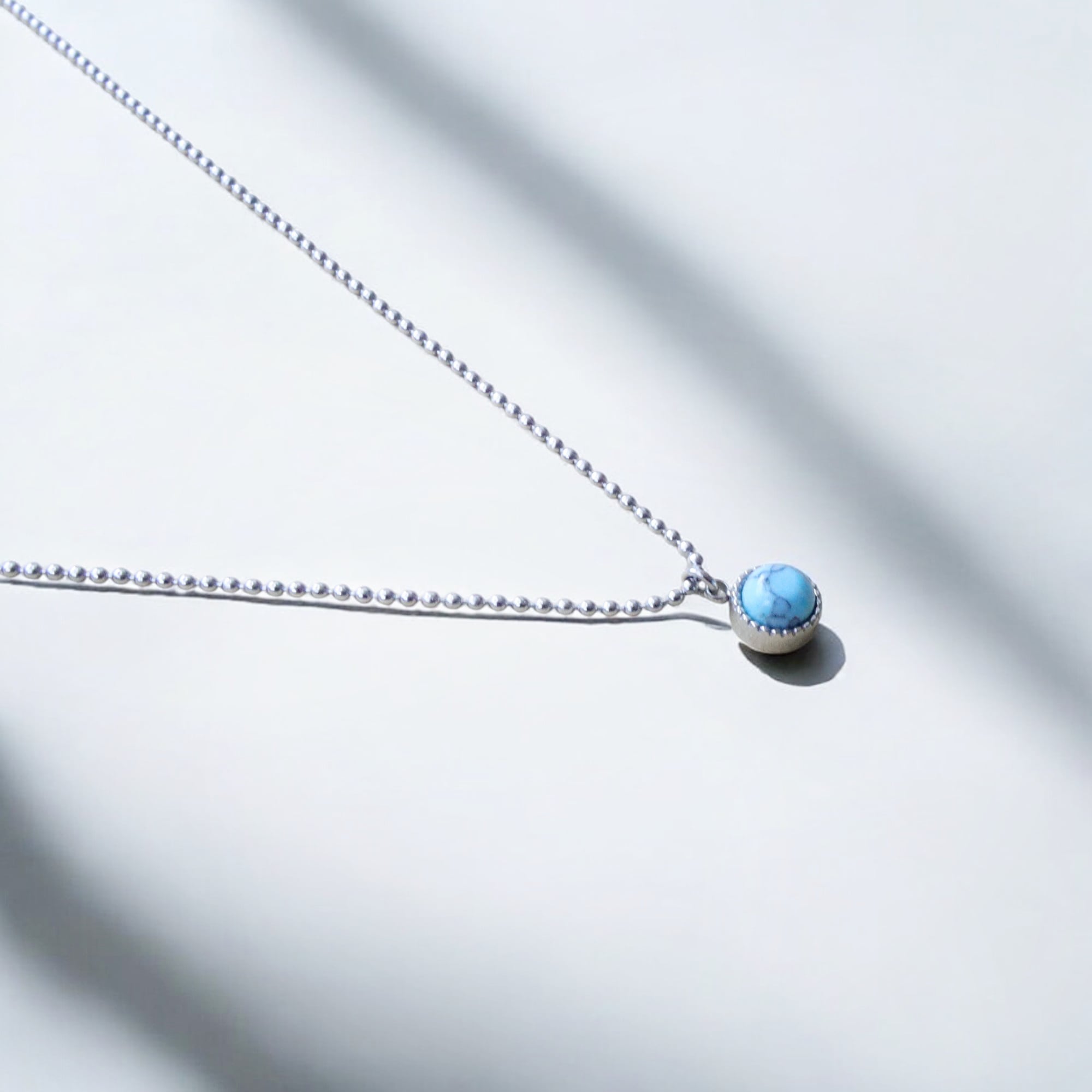 ◯NORIさま専用 ターコイズネックレス、 ミニマルターコイズ・ネックレス | jojono