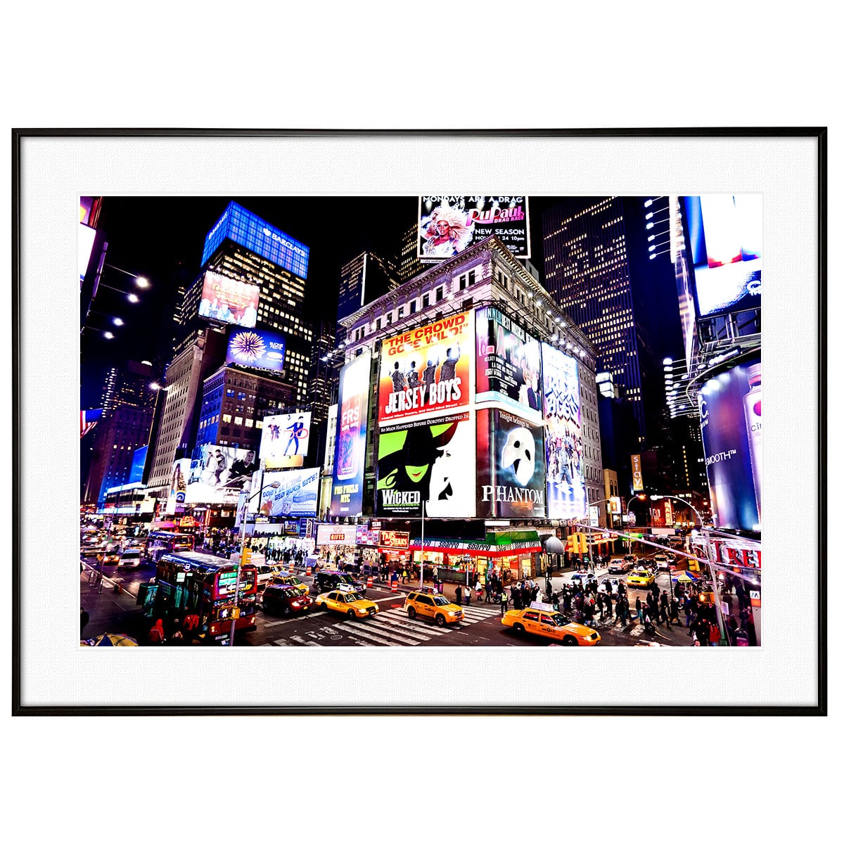 アメリカ写真 ニューヨーク タイムズ・スクエア インテリアアート