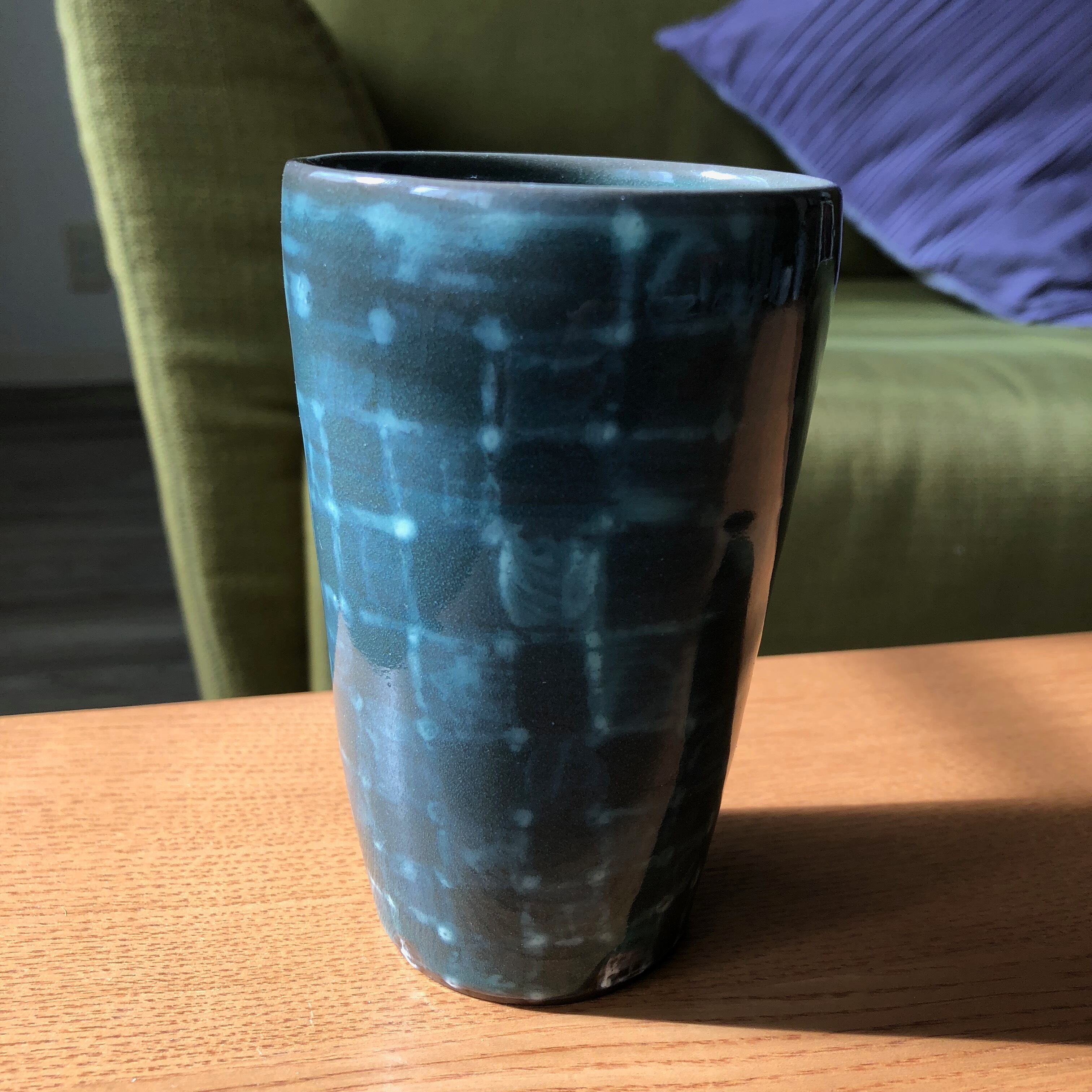 陶タンブラー 碧