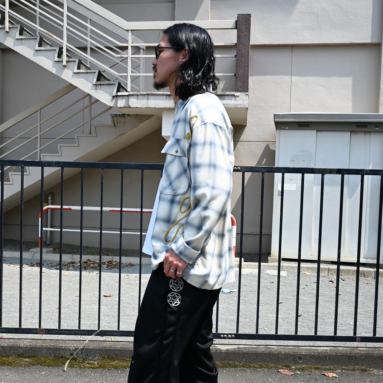 Leh / Embroidery Check Shirts