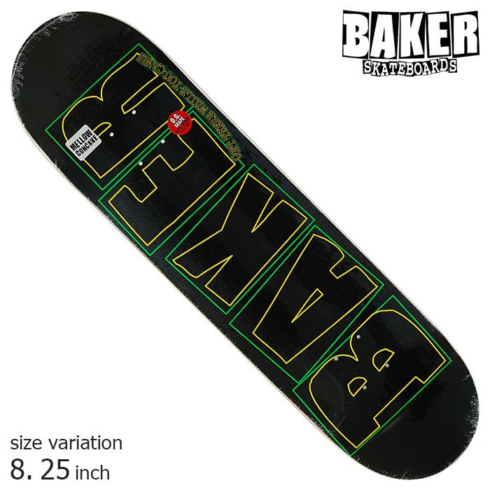 BAKER BAKE JUNT BLK PEARL 8.25 inch ベイカー ベーカー デッキ スケートボード スケボー 板 シェイクジャント  ストリート パーク SKATEBOARD DECK