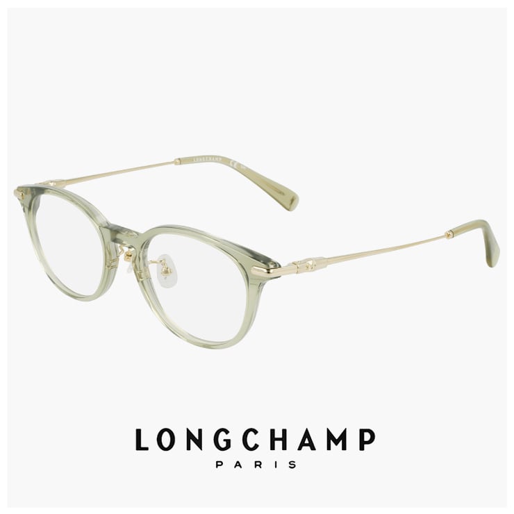 【新品】 レディース ロンシャン メガネ lo2805lbj-238 48mm longchamp 眼鏡 かわいい おしゃれ ボスリントン 型 ブランド ブラウン BROWN HORN カラー ダミーレンズ発送 LONGCHAMP - 【新品】 レディース ロンシャン メガネ lo2805lbj-238