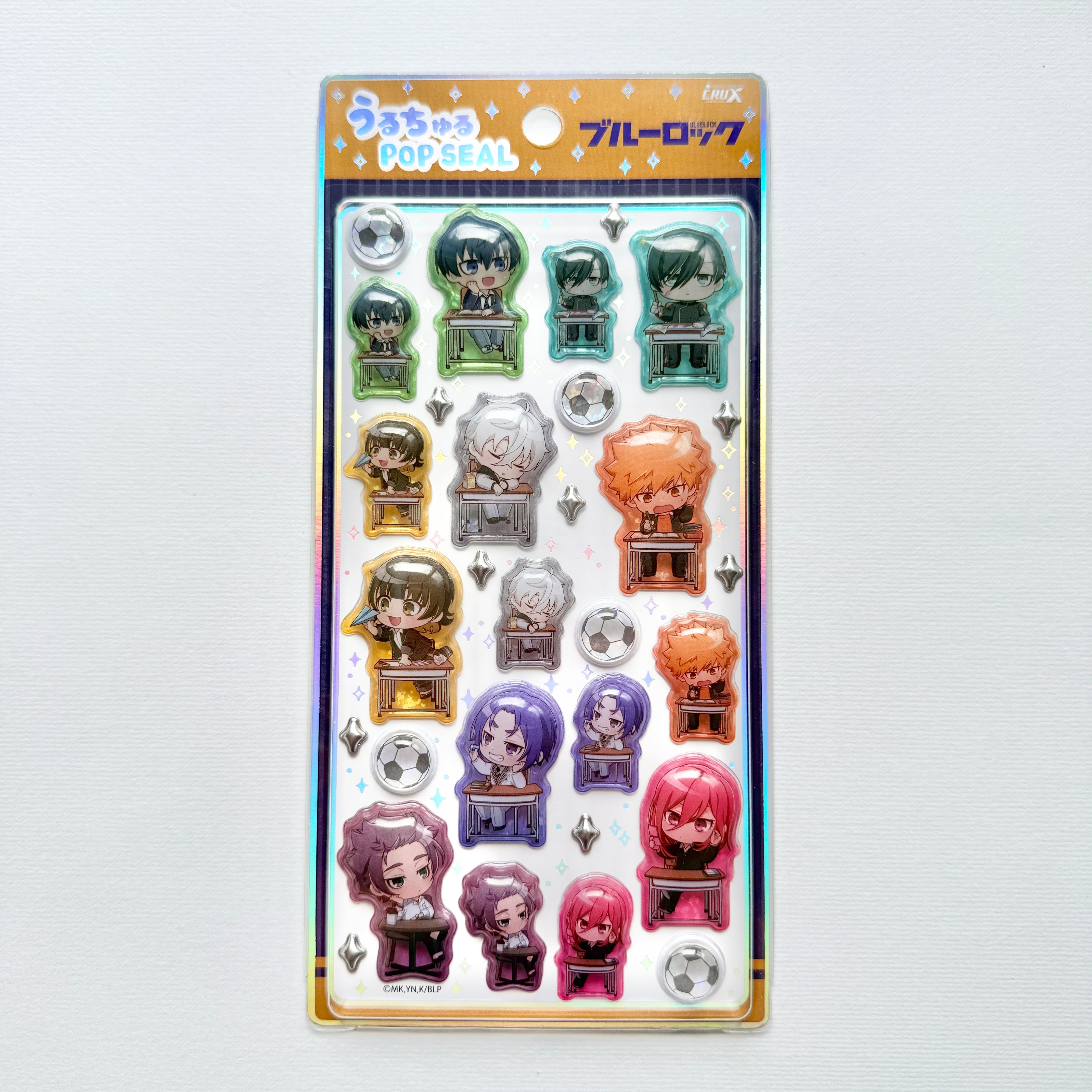 ポップンベリー　シール　フルコンプ フルコンプ】ブルーロック うるちゅるポップシール うるちゅるPOP SEAL