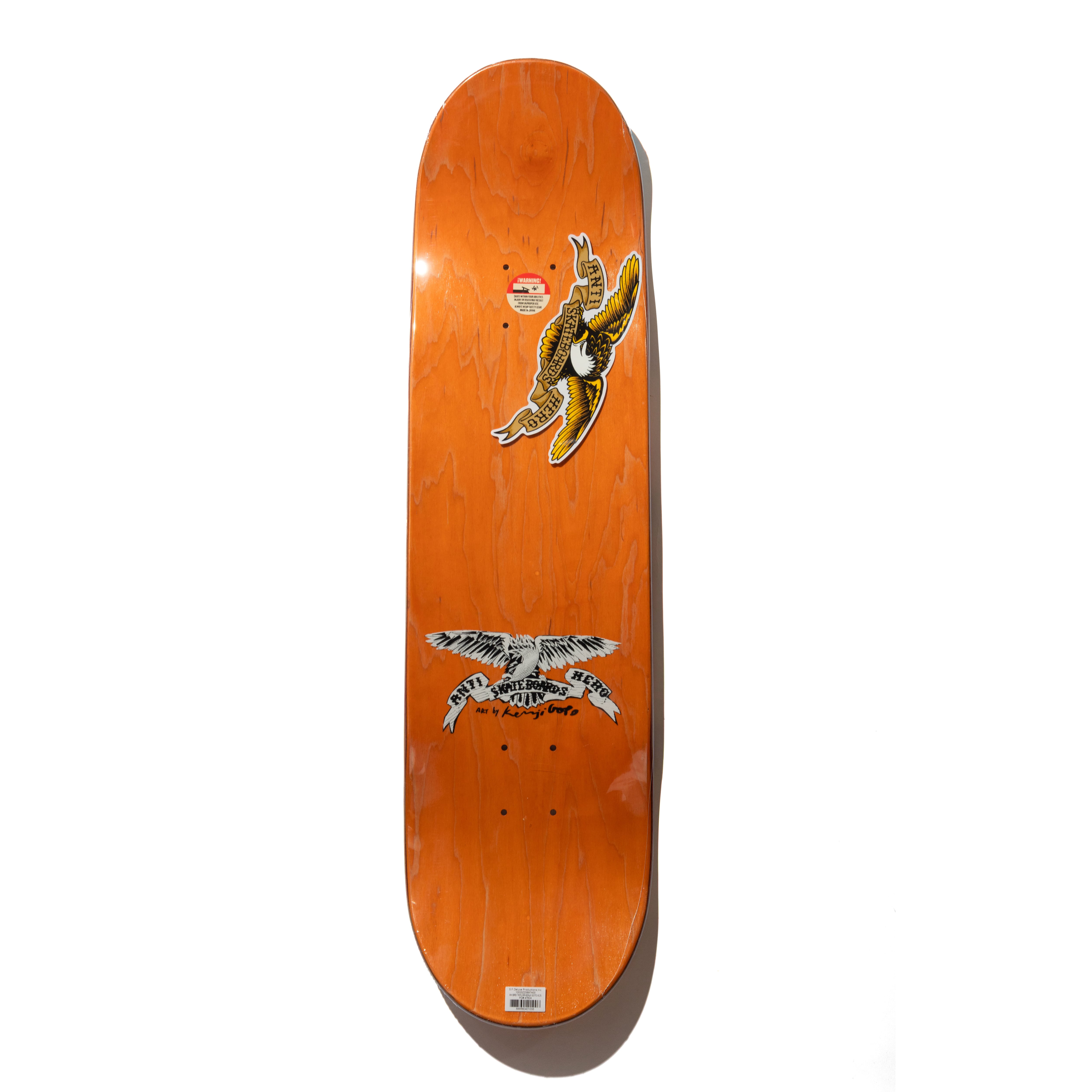 ANTIHERO KENJI GOTO TAYLOR PRO DECK 8.25インチ アンタイヒーロー