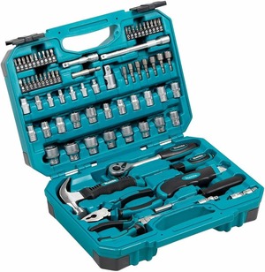 [3095]Makita マキタ E-10899 76ピースハンドツールセット