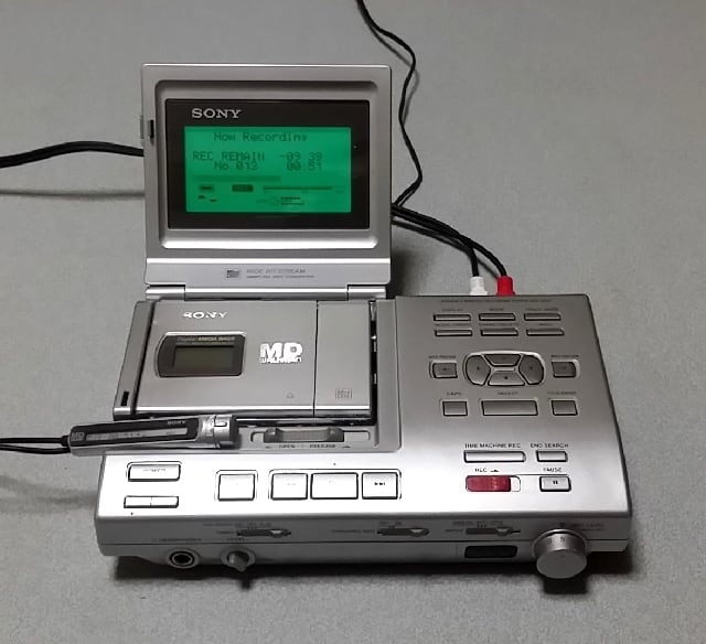 MDポータブルレコーダーシステム SONY MZ-R5ST & MZS 完動品 ☆ | MTR ...