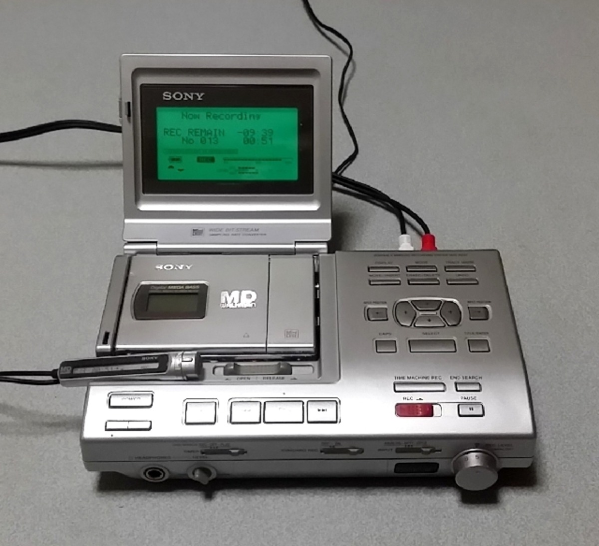 MDポータブルレコーダーシステム SONY MZ-R5ST & MZS 完動品 ☆ | MTR 