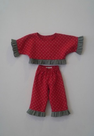 【予約】SHOMKA LINEN PANTS 'STRAWBERRY'