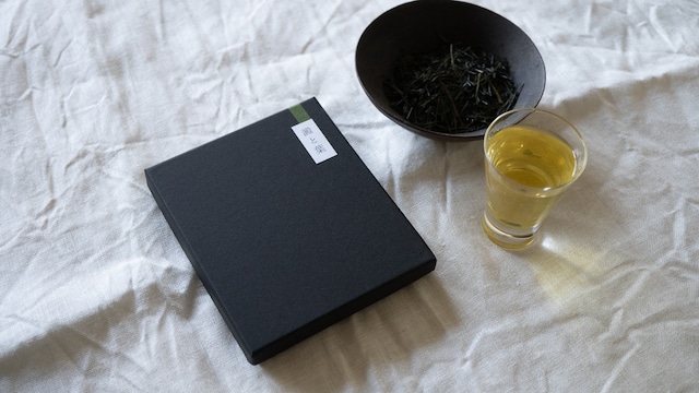 築地山峡 vintage2021【澱と葉　単一品種緑茶】小箱　