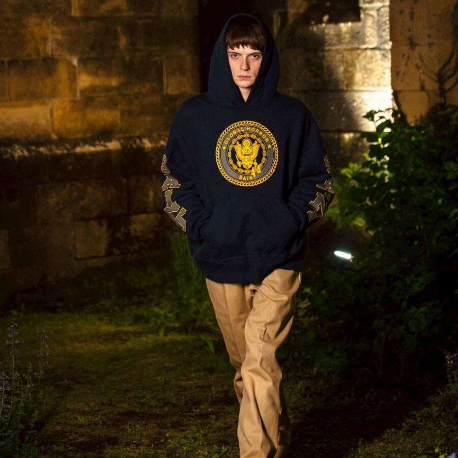 Y雑貨 SAINT Mxxxxxx】SM-HR1-0000-055/HOODIE/SAINT/NAVY | AYIN