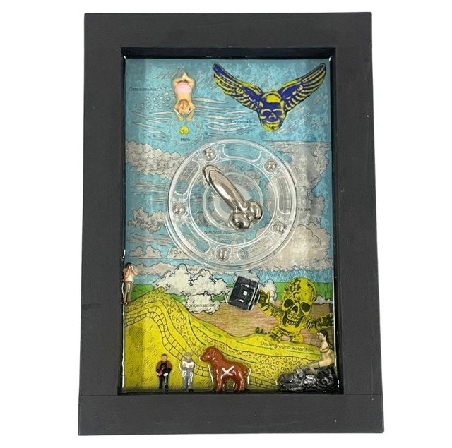 CHROME HEARTS クロムハーツ FOTI ART SHOW 2024 フォティ アート作品 Get Off My Cloud 絵画 インテリア