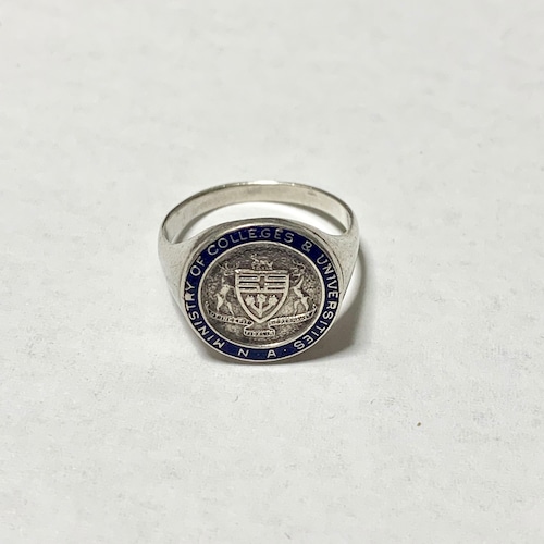 Vintage College Ring By Birks