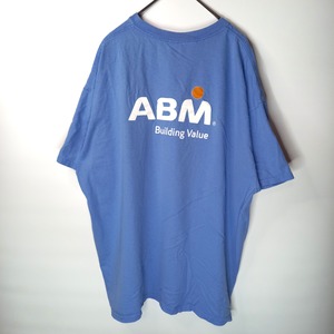 ギルダン　クルーネック　オーバーサイズ　プリントTシャツ　半袖　企業ロゴ　XL