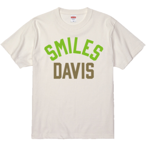 SMILES DAVIS Tシャツ（グリーン）