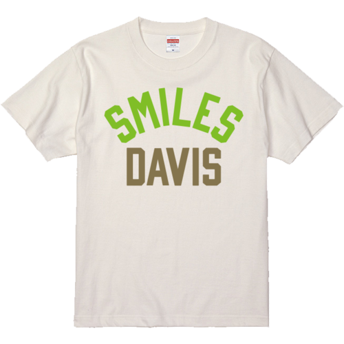 SMILES DAVIS Tシャツ（グリーン）