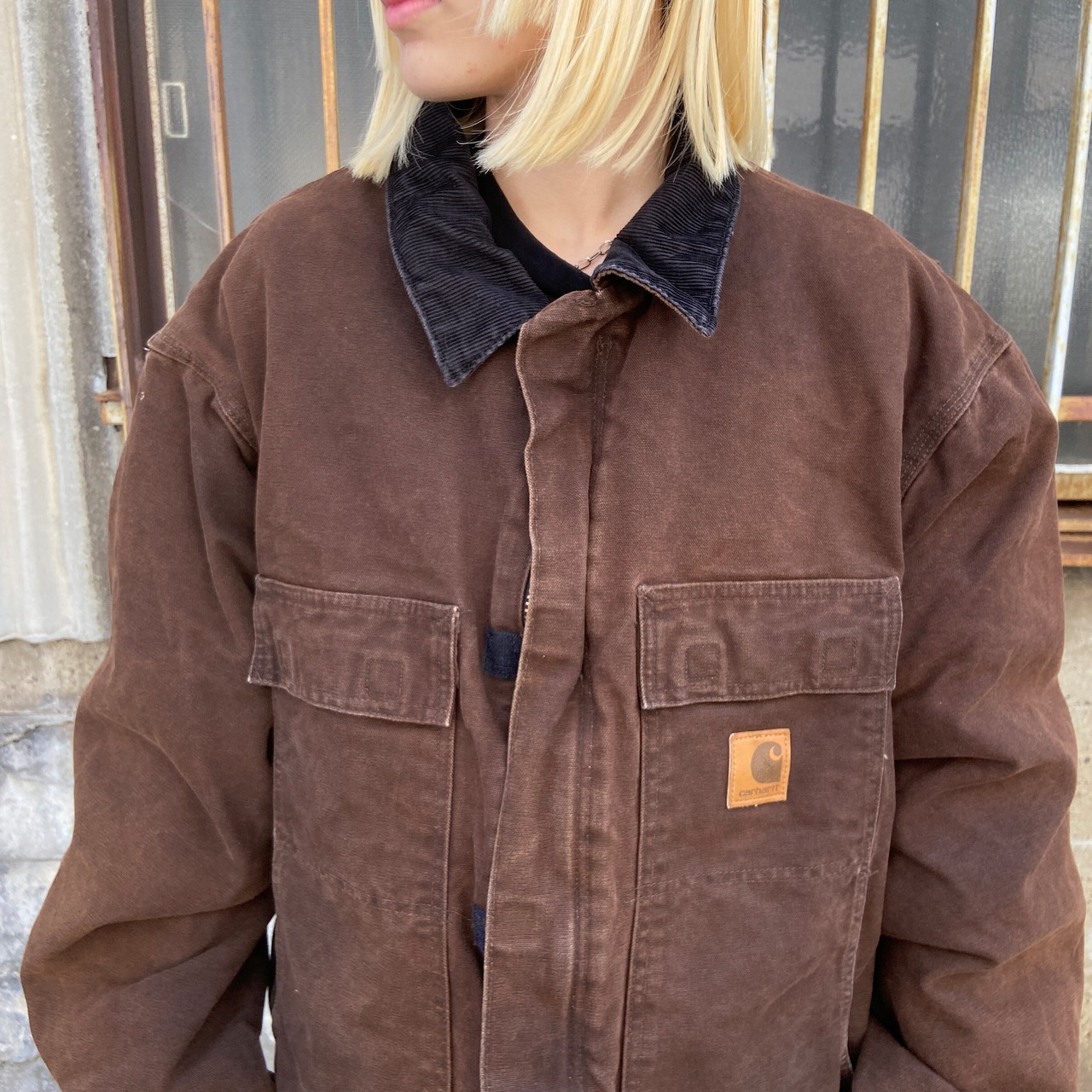 Carhartt カーハート トラディショナルコート メンズXL相当 古着 