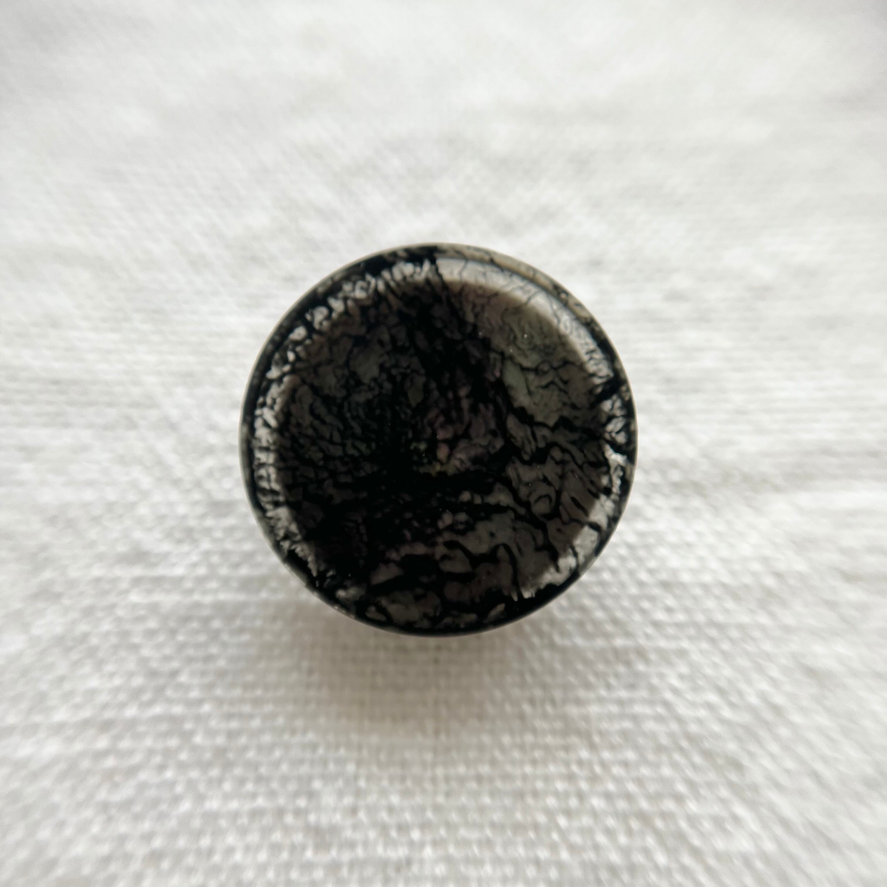 ブラッククリアマーブル×黒蝶貝 20㎜