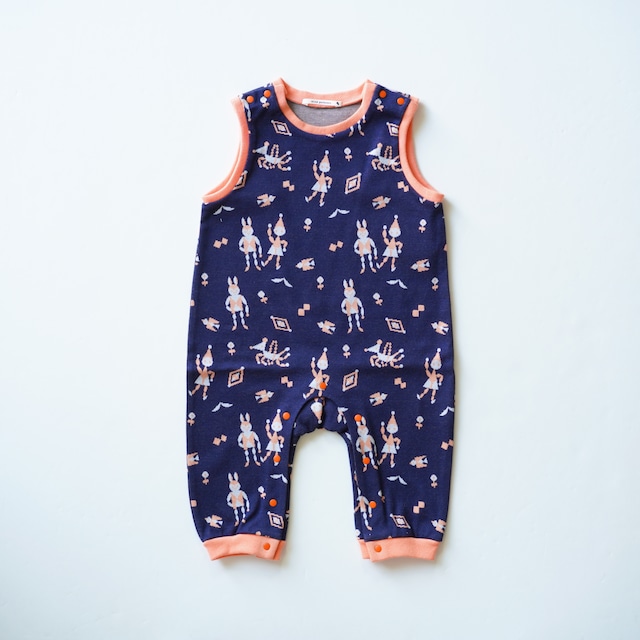 〈 mina perhonen 〉fun / ABA8326P / navy / 80cm