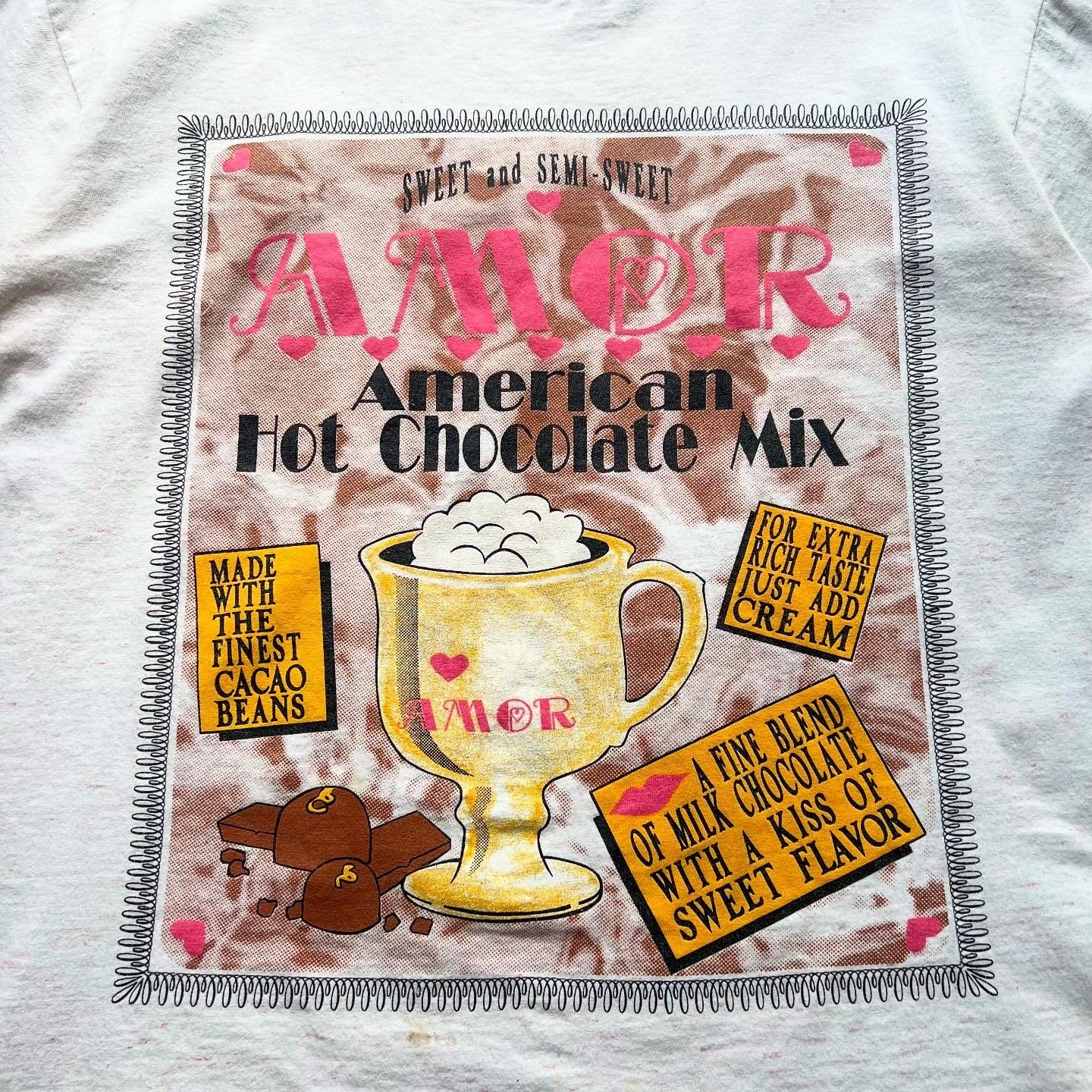 ONEITA / 90s / USA製 / チョコレートドリンク / Tシャツ | 古着 ONEITA / 90s / USA製 / チョコレートドリンク / Tシャツ | 古着