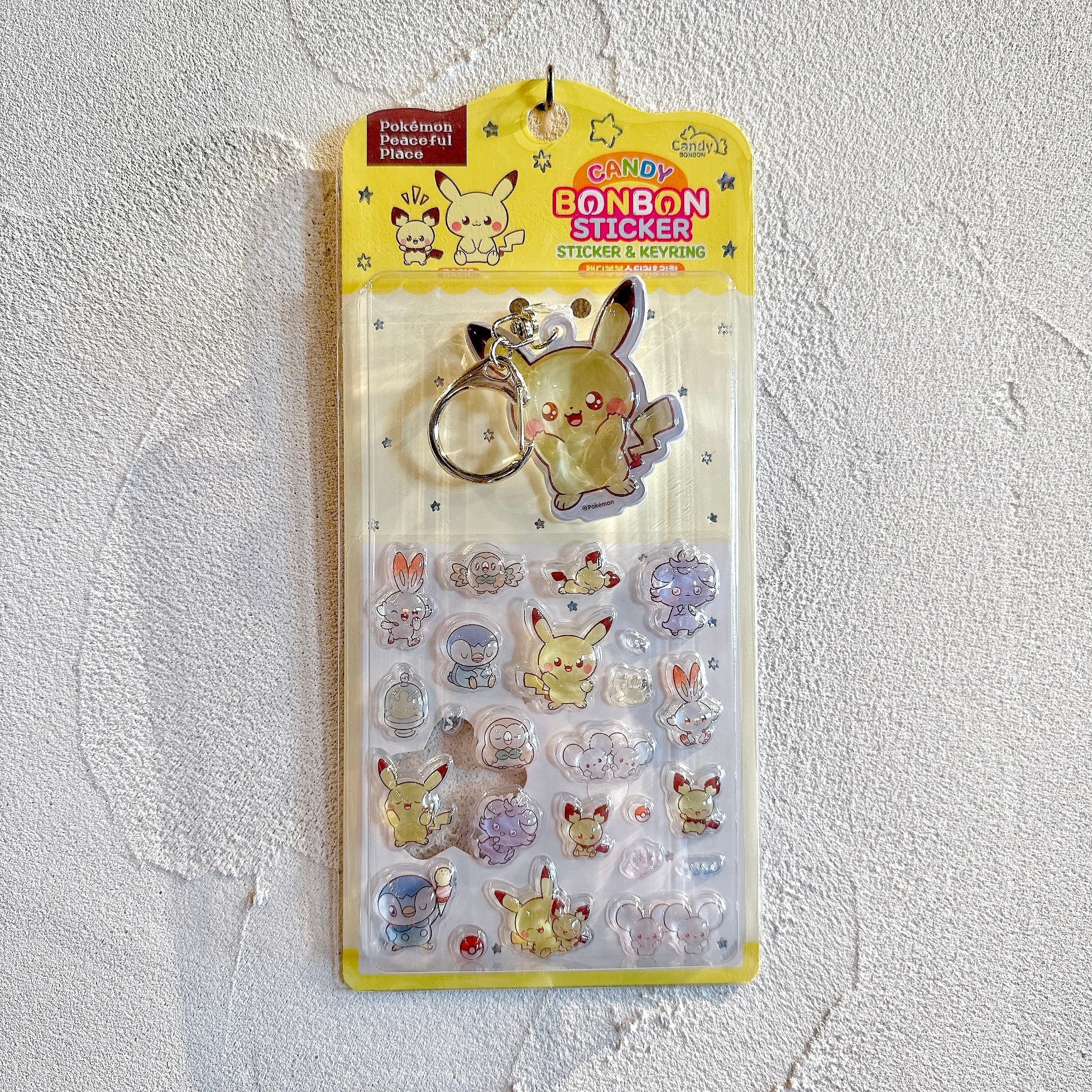 CANDY BONBON STICKER ポケピース チャーム付き