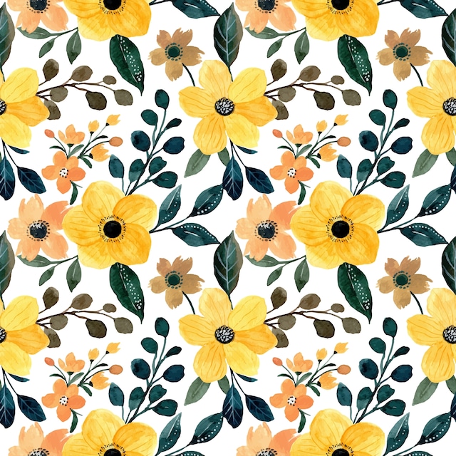 2024春夏【FASANA】バラ売り2枚 ランチサイズ ペーパーナプキン yellow floral pattern イエロー