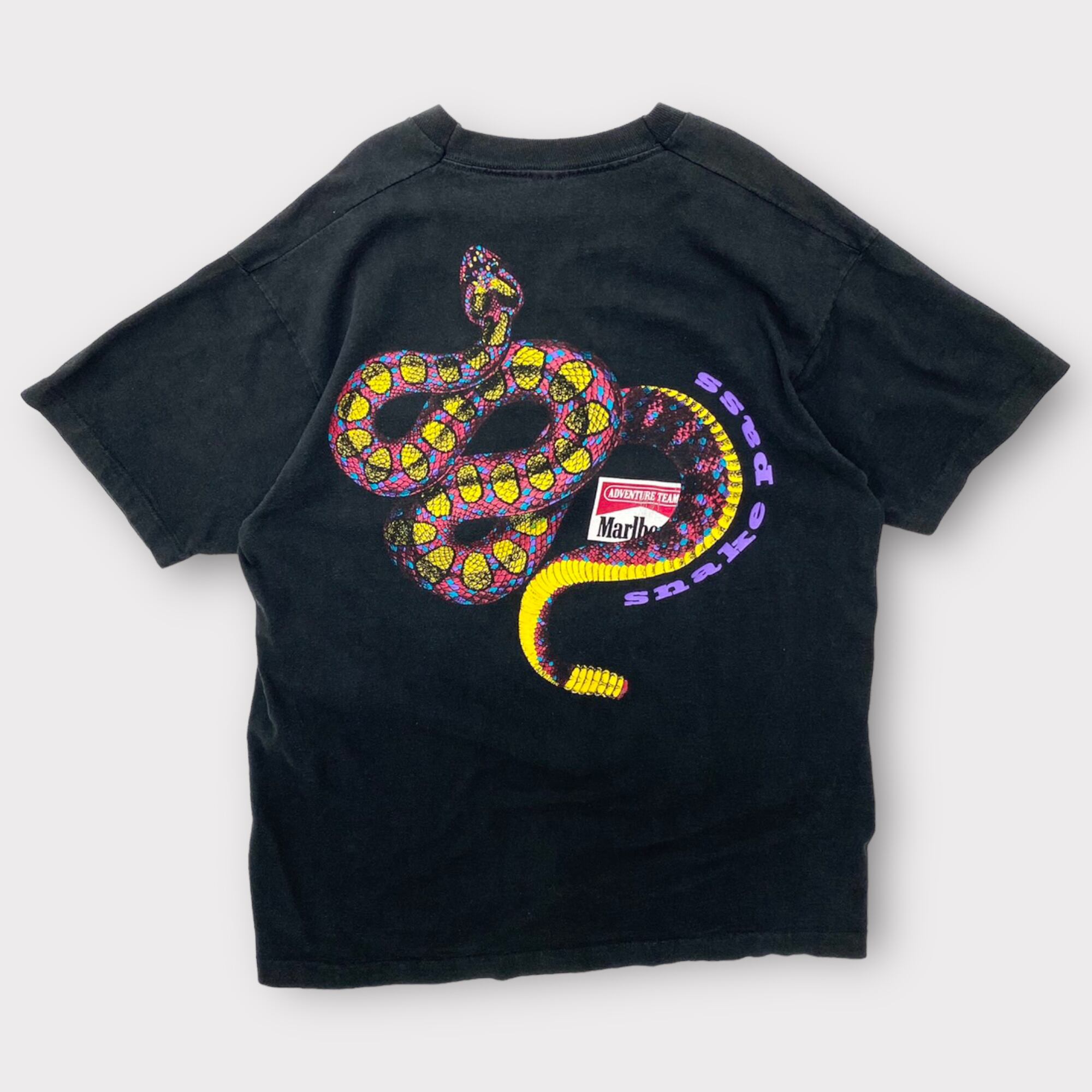 1990's Print T-Shirt Marlboro “Snake Pass” | HIMSELF